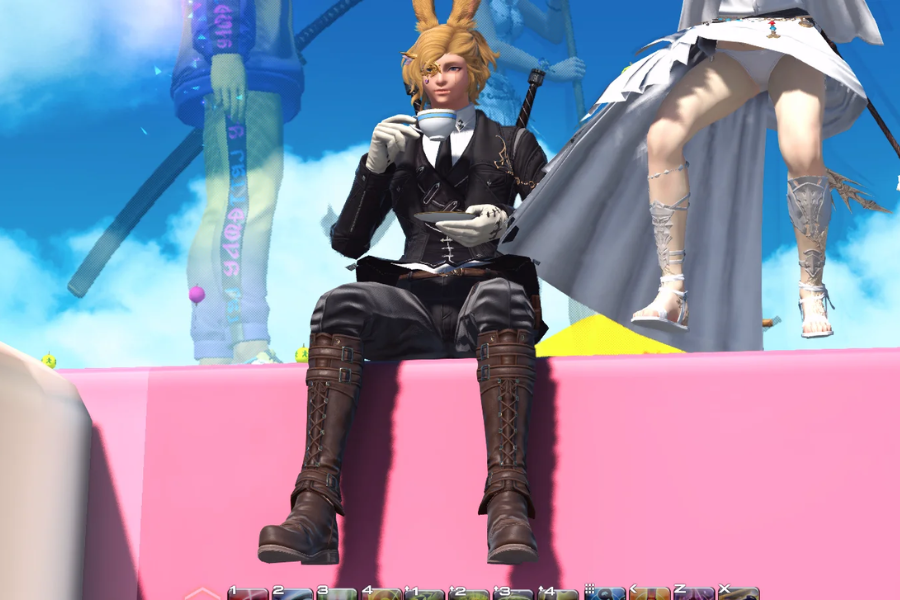 FFXIV Sit on Ledge Emote: Ein Must-Have für Spieler